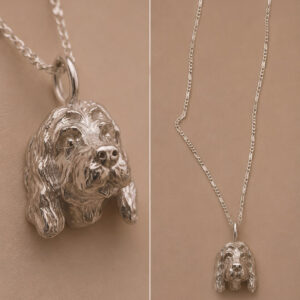 Collar retrato Plata
